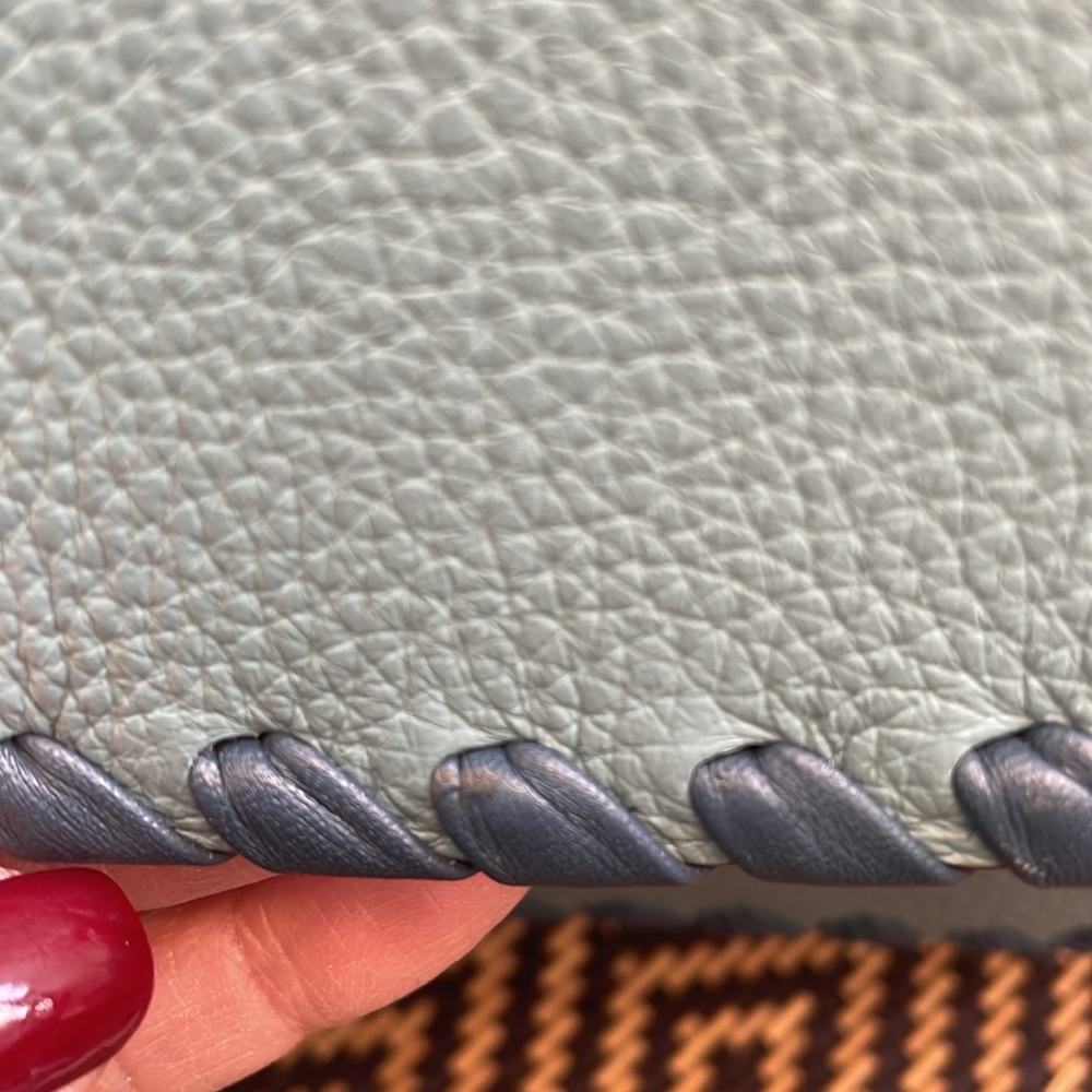 COACH CA238 Lane Shoulder Bag With Whipstitch In Marine Multi blue - Picture 16 of 16